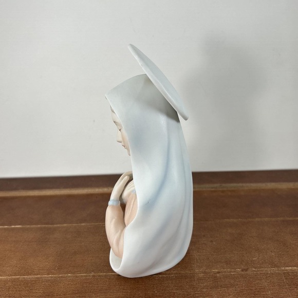 1983 Lefton China 03926 Madonna 6" Christopher Collection Porcelain‎ Figurine - Picture 3 of 6